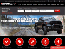 Tablet Screenshot of coughlinmarysvillechrysler.com